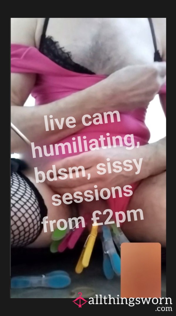 Are You A Sissy Or Beta Who Likes Humiliation, Dress-up, CBT, I Offer Live Cam Sessions...from £20