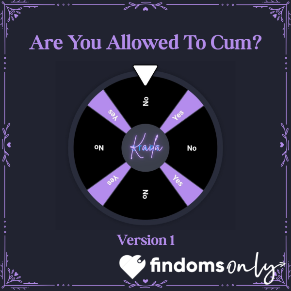 Are You Allowed To C*m? Version 1