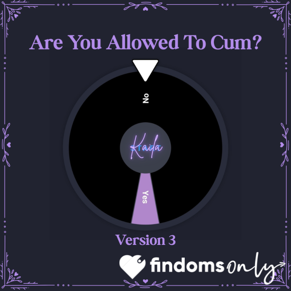 Are You Allowed To C*m? Version 3