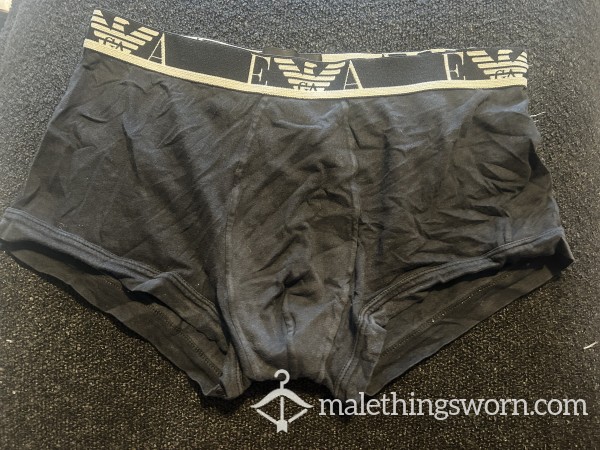 Armani Old Worn Boxers 🩲 48 Hours Wear Included & UK First Cla** Postage 🇬🇧