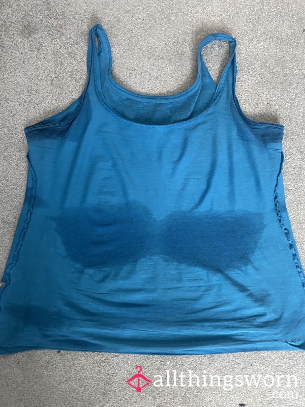 Armpit And Boob Sweat From The Yours Truly Big Bust Babe 😌 While Gardening