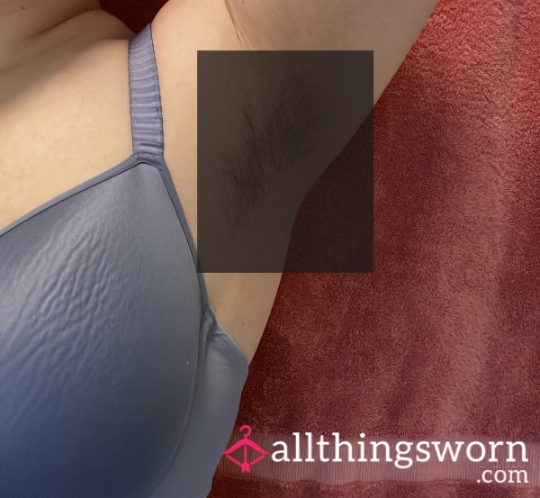 Armpit Shave By Faceless Fat Princess In Blue Bra - Years Of Growth