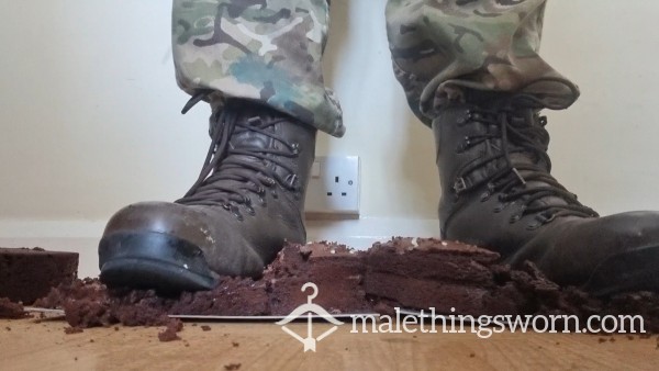 Army Boot Food Stomp