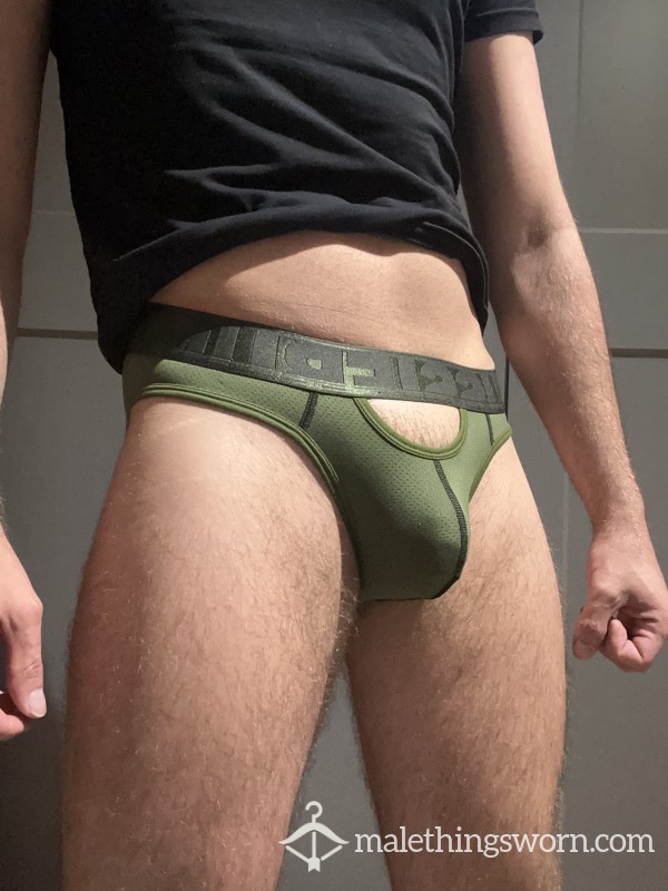 Army Green Aussieb*m Brief