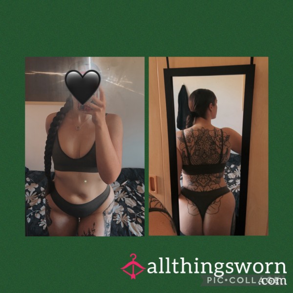 Army Green Lingerie Set