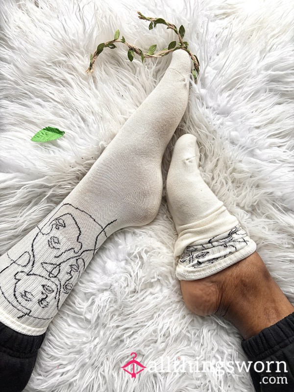 Artisan Faces Abstract Socks