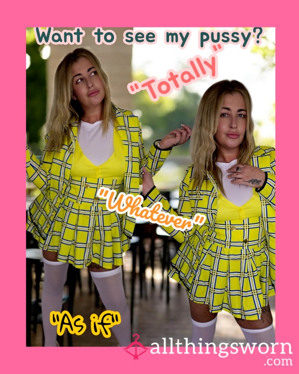 "As If.... You're Not Obsessed" Clueless Edition - 10 Topless/pu**y Photos
