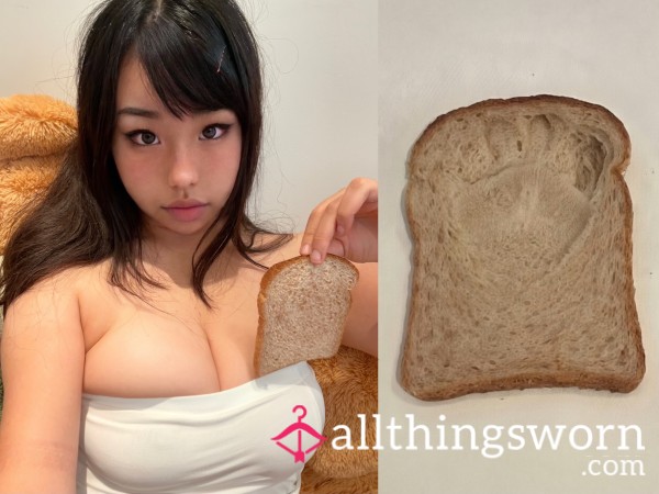 Asian College Girl Foot Bread~ Be My Foot Slave (2 Slices)