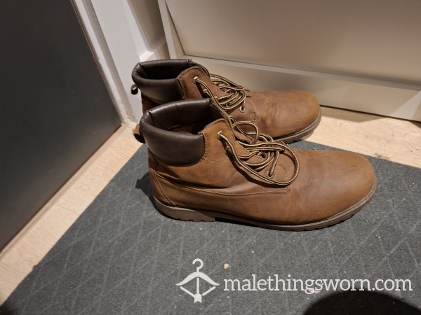 Asian Worn Out Boots