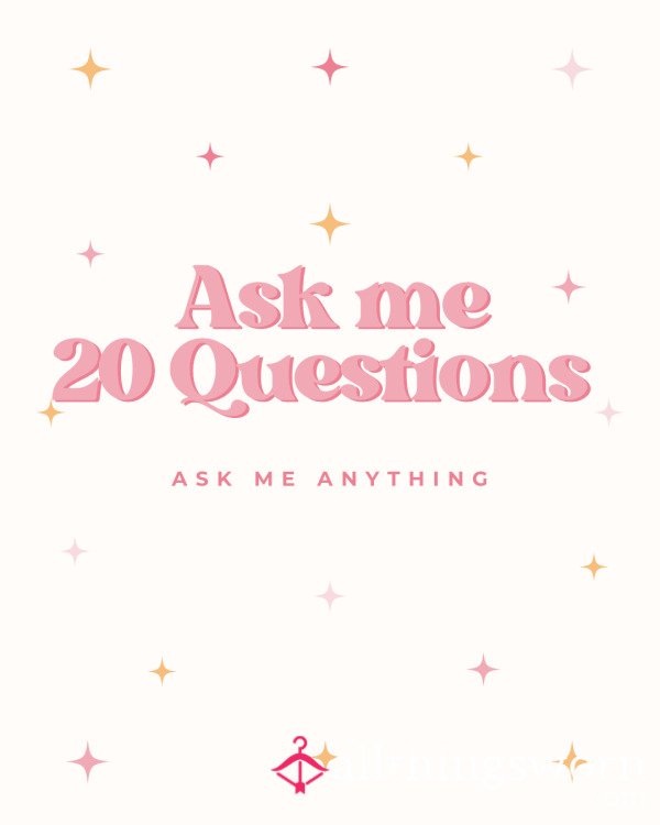Ask Me Anything ….