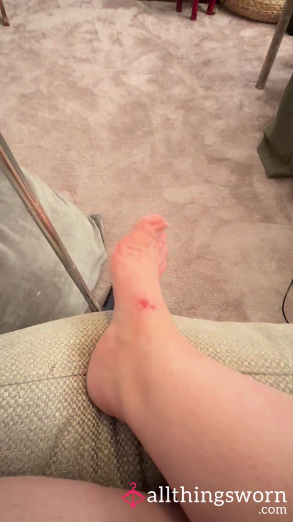ASMR Watch Me Make Foot Dust