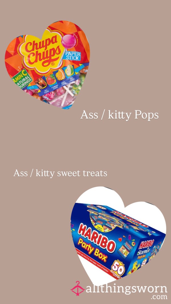 A** Or Pu**y Pops / Sweets 🍭 🍬
