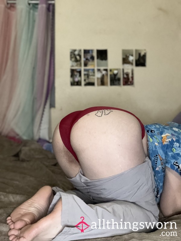 A**hole Winking And Spreading In Scrubs