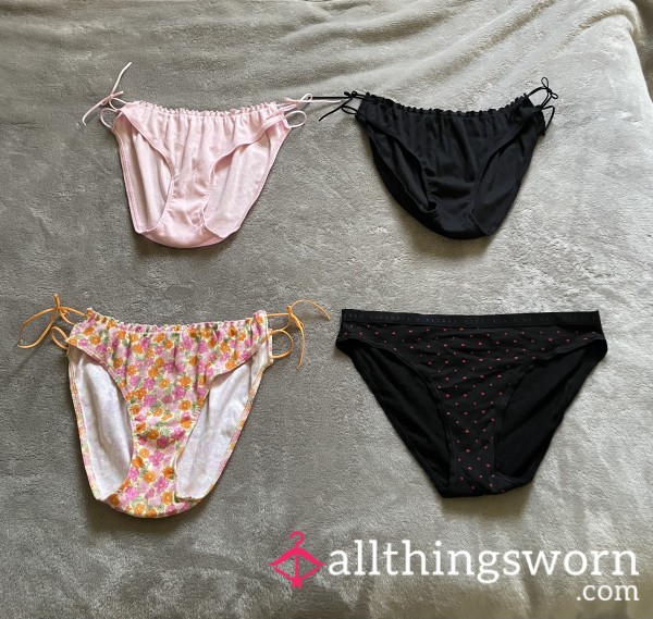 A**orted 24 Hour Worn Bikini Panties