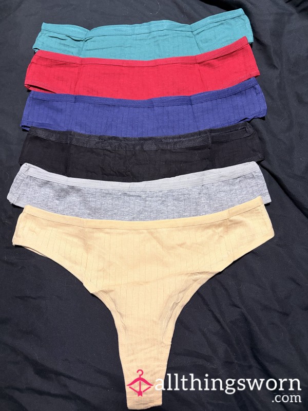 A**orted Cotton Thongs