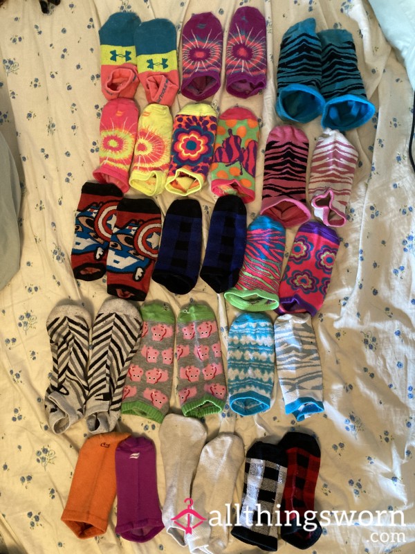 A**orted Socks- Bundle Or Individual!