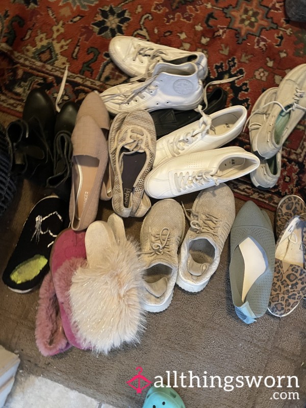 A**orted Well Worn Shoes