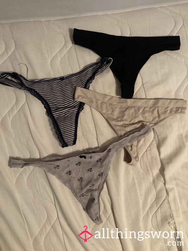 A**orted Well-Worn Thongs Bundle