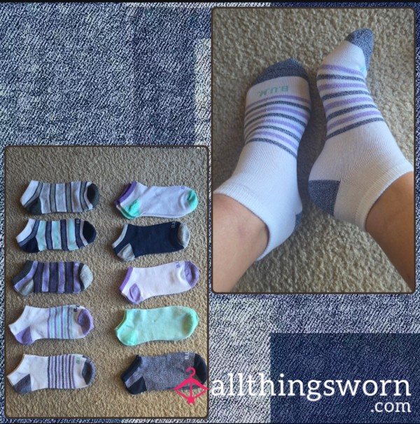 Variety Of No Show Ankle Socks