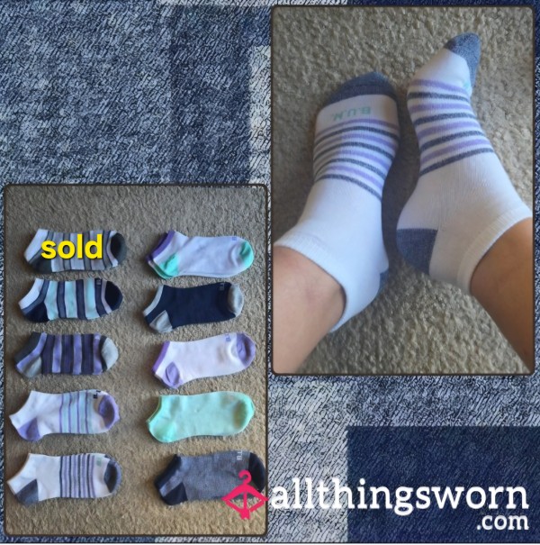 Variety Of No Show Ankle Socks