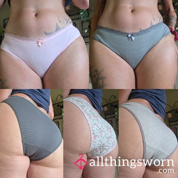 A**ortment Of Cotton Panties