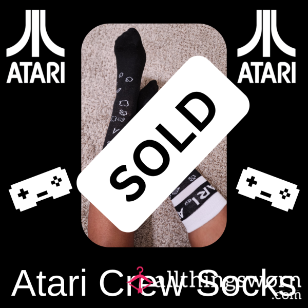 SOLD 🎖️Atari Crew Socks