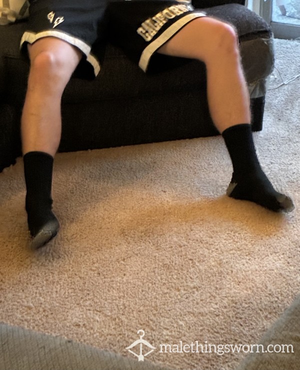 Athletic Black Socks