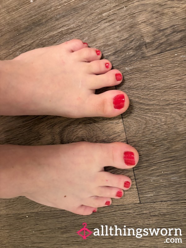 Attempting To Paint My Toes