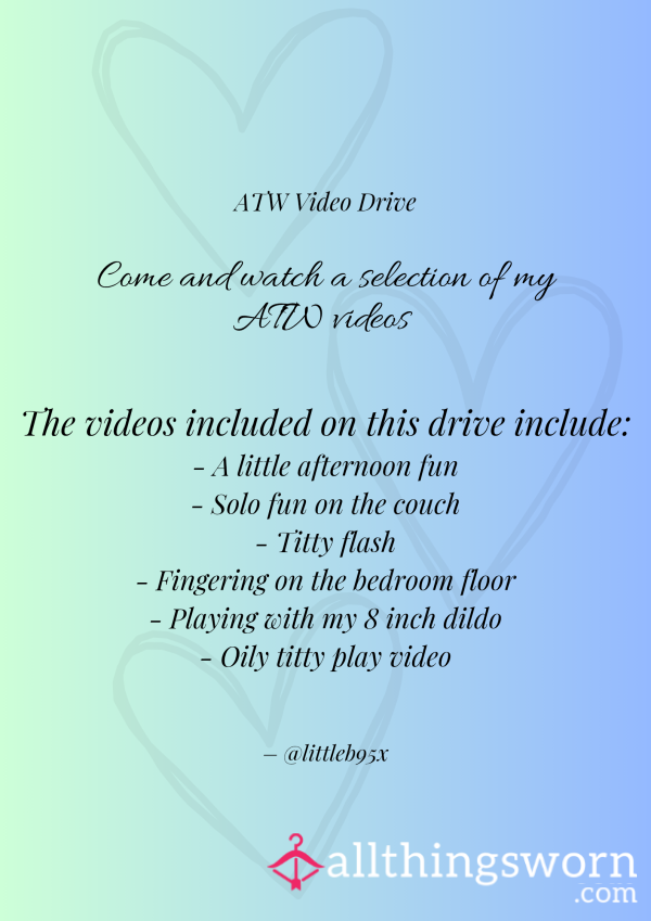 Drive With Collection Of ATW Videos 🎦