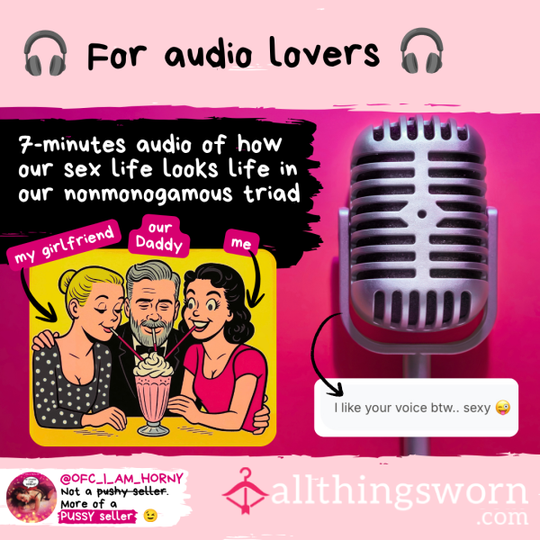 Audio 🎧 7 Min. Of My S** Life In Our Triad (FmF)
