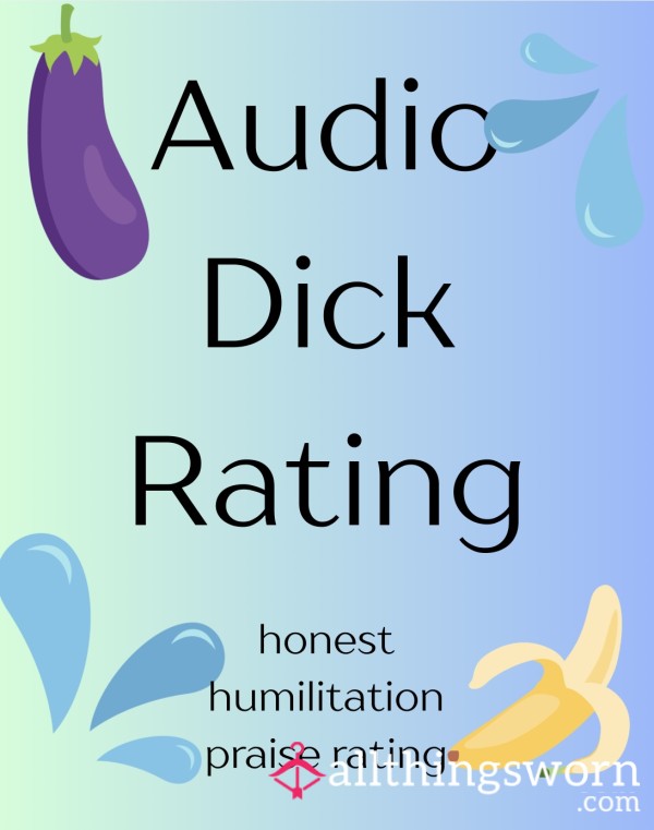 Audio D*ck Rating 🍆