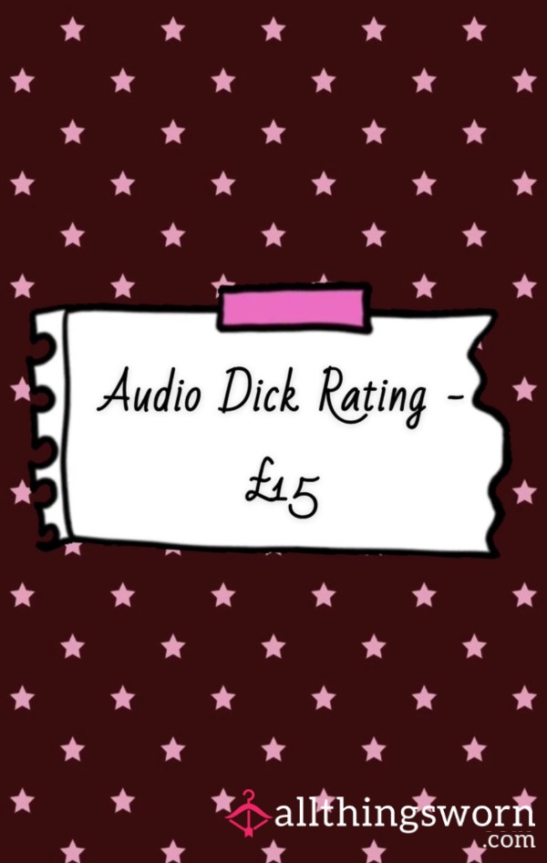 Audio D*ck Rating 🎤