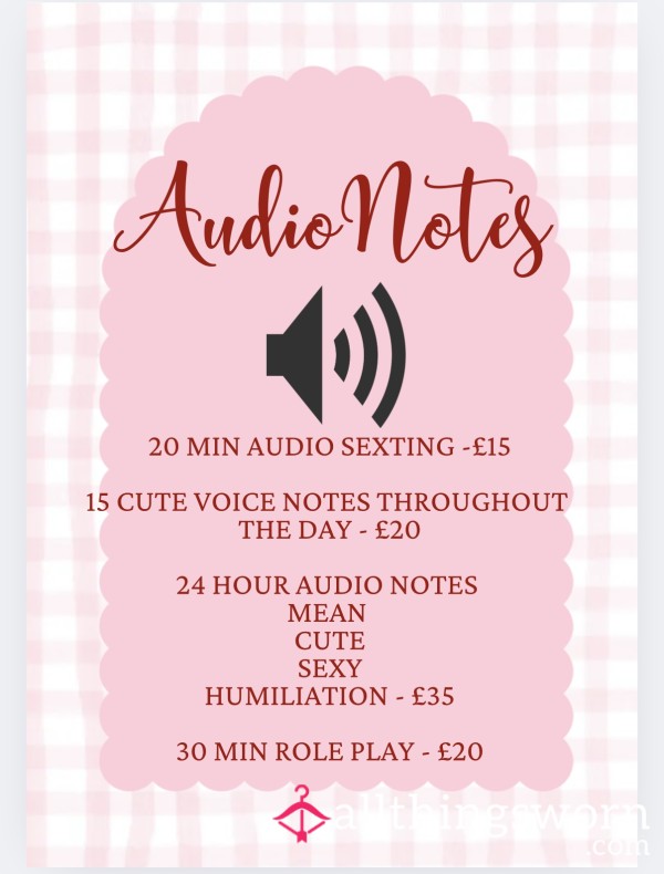 Audio Experiences