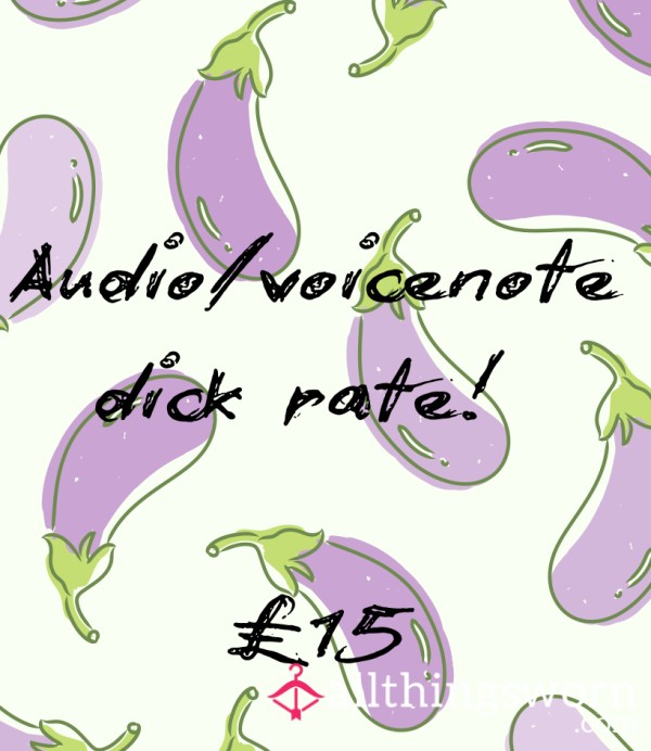 Audio/Voicenote D*ck Rate