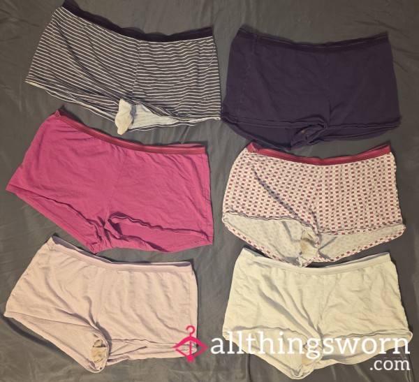 Aunt Flo's Boy Cut Panties