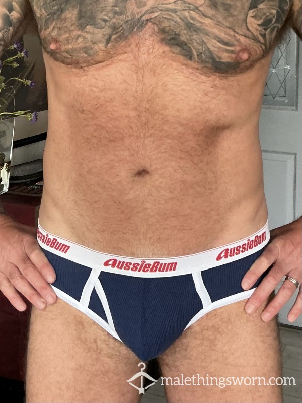 AUSSIEb*m Cla**ic Briefs - DarkBlue -UK POSTAGE INCLUDED IN PRICE