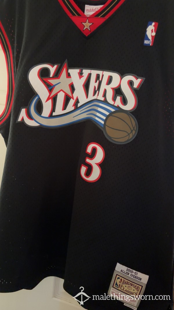 Authentic Allen Iverson Jersey🏀🥵
