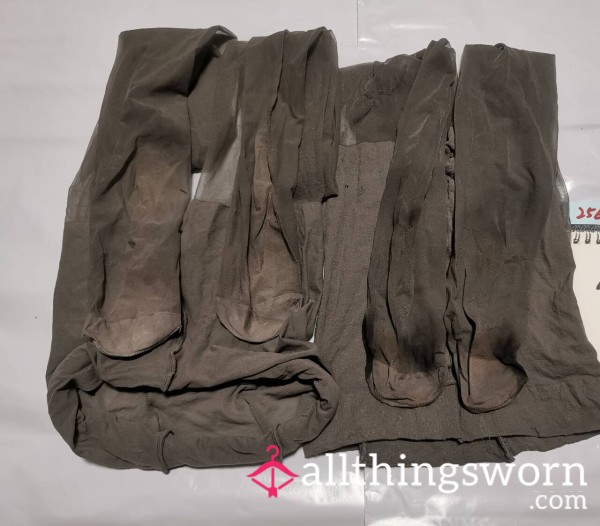 Authentic Commute Pantyhose Worn By Chinese Flight Attendants For 7 Consecutive Days