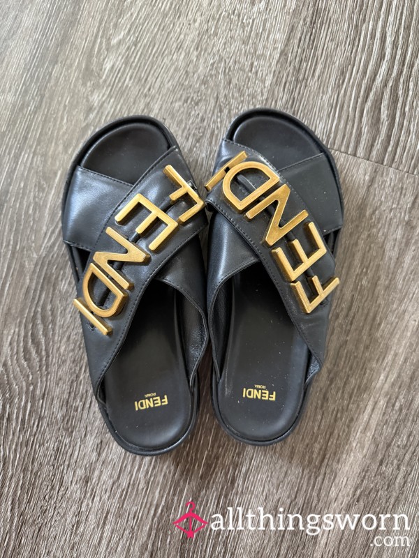 Authentic Fendi Slides