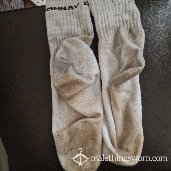 Authentic Musky Work Socks – 4 Days Wear, Damp, Sweaty & Ripe