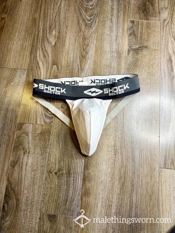 SOLD Authentic Shock Doctor Jockstrap Used By Hockey Alpha