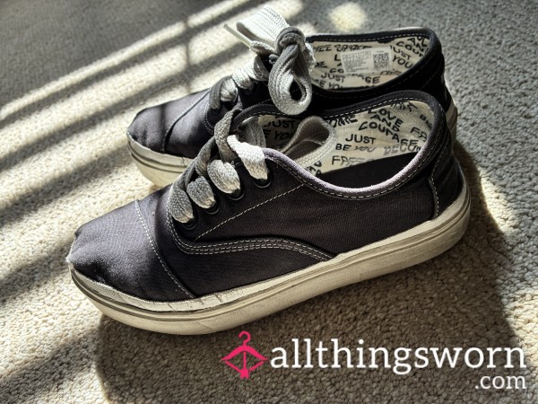 Authentic Well-Worn Concert Sneaks + Worn Photos Available
