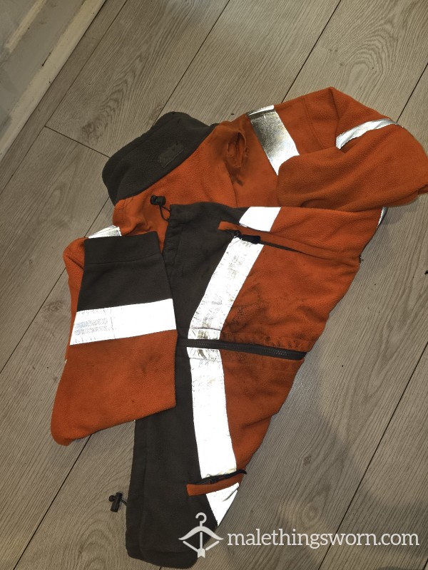 Authentic Workwear: Used Hi-Vis Fleece With A Story