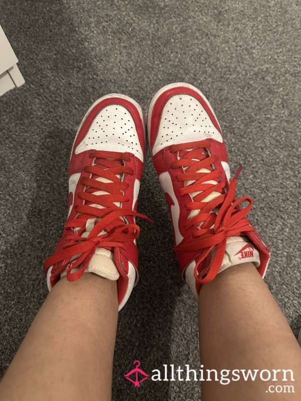 Authentic Worn Nike Trainers — Great Value At £50!