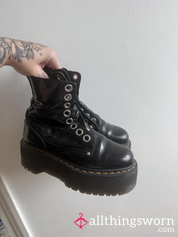 Authentically Well-Worn Dr. Martens – Years Of Daily Use