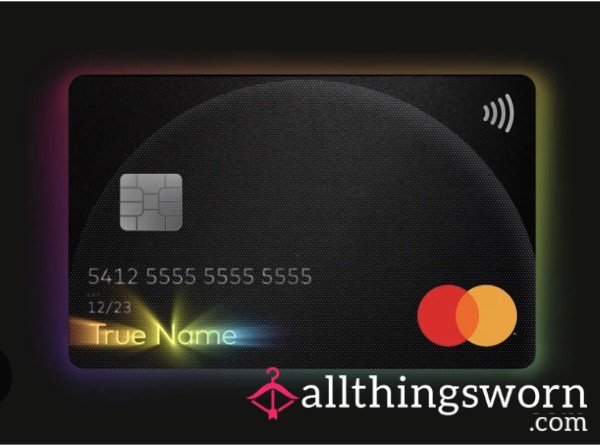 Authorised Card Holder