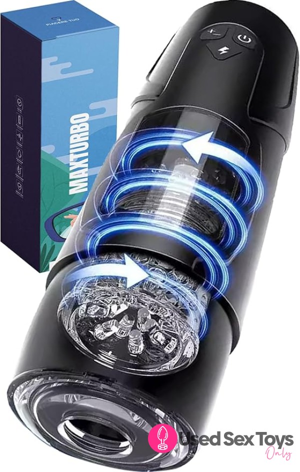 Automatic Male Masturbator With Hands-Free Stimulation