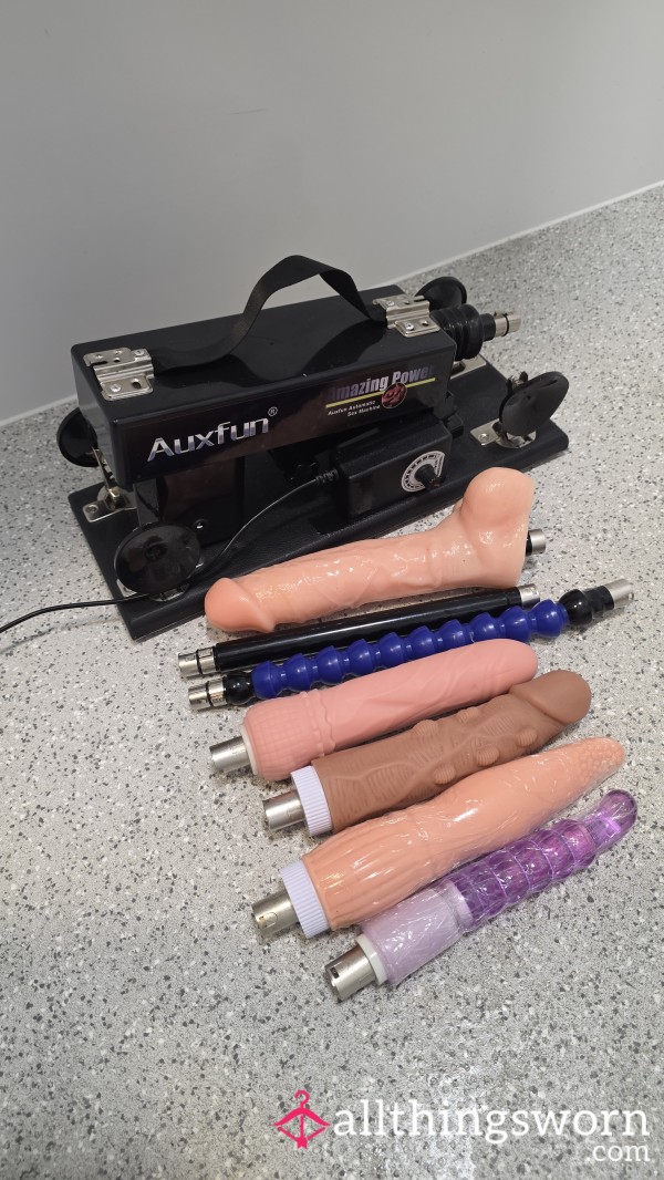 Auxfun S** Machine With Di**os