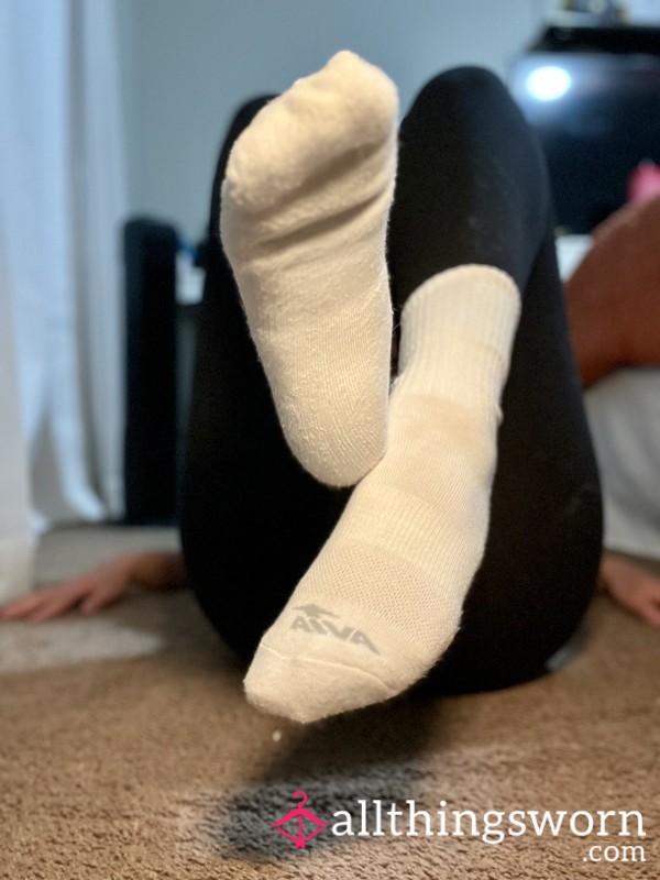 Avia White Athletic Crew Socks 🏃🏻‍♀️ 4 DAY WEAR