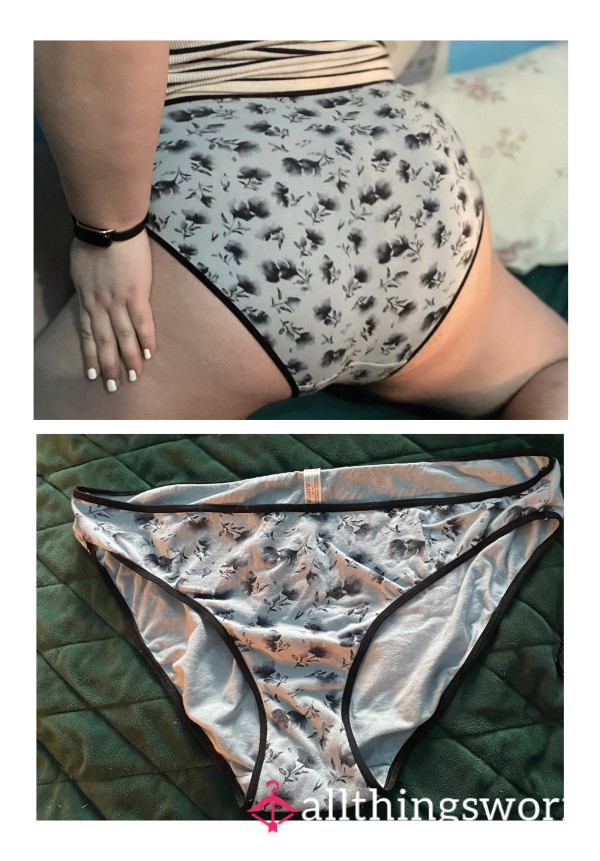 Baby Blue Flor*l Panties